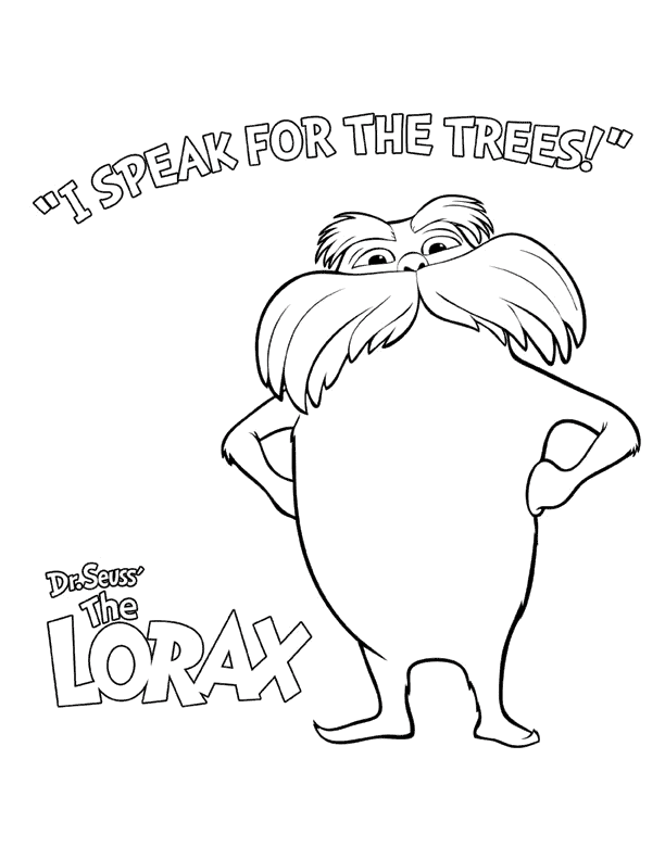 The-Lorax-Coloring-Pages